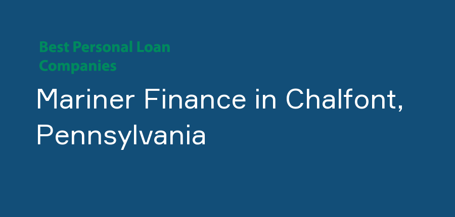 Mariner Finance in Pennsylvania, Chalfont