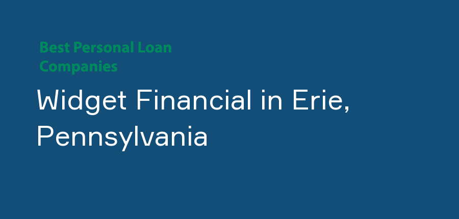 Widget Financial in Pennsylvania, Erie