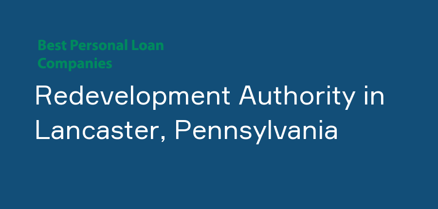 Redevelopment Authority in Pennsylvania, Lancaster