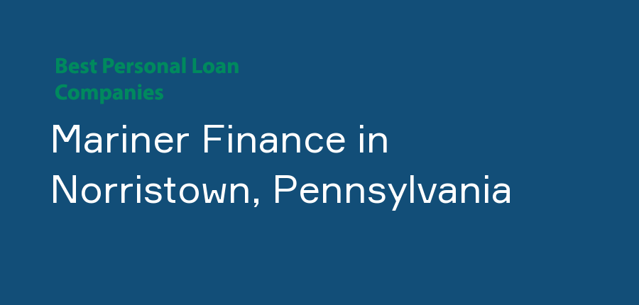 Mariner Finance in Pennsylvania, Norristown