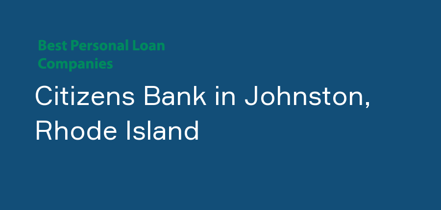 Citizens Bank in Rhode Island, Johnston