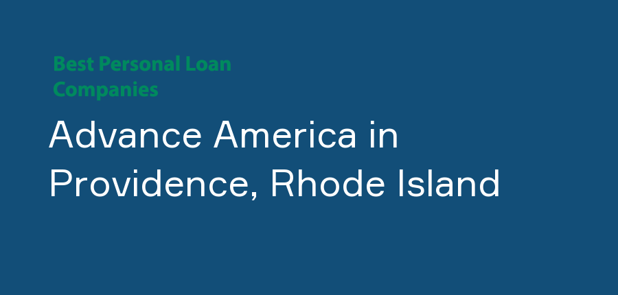Advance America in Rhode Island, Providence