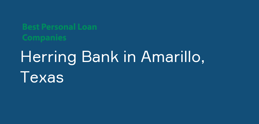 Herring Bank in Texas, Amarillo
