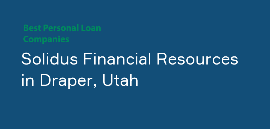Solidus Financial Resources in Utah, Draper