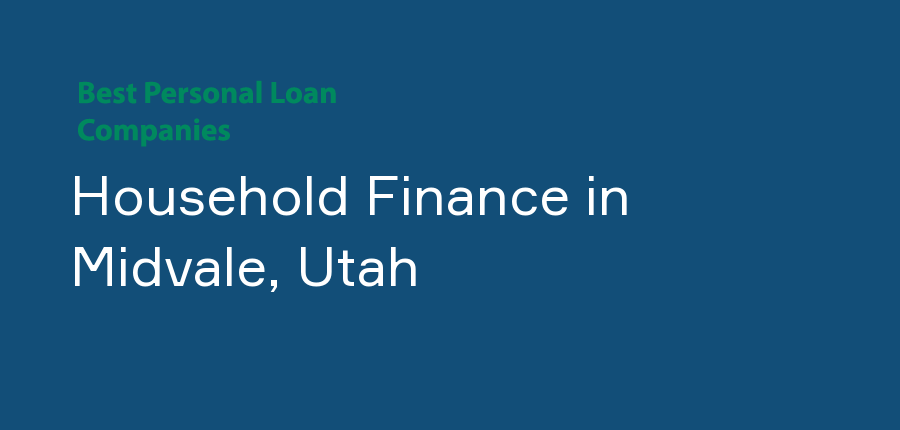 Household Finance in Utah, Midvale