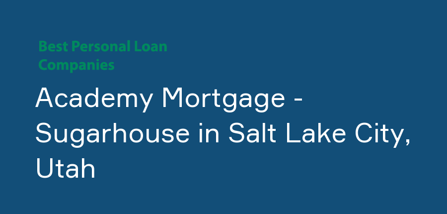 Academy Mortgage - Sugarhouse in Utah, Salt Lake City