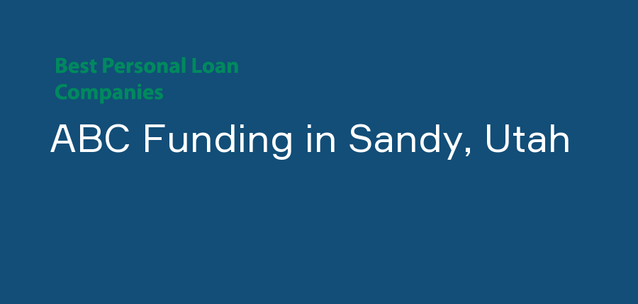 ABC Funding in Utah, Sandy