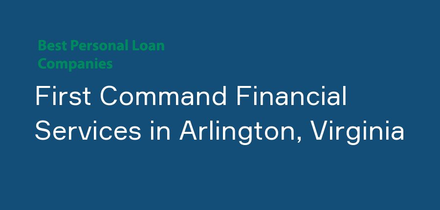 First Command Financial Services in Virginia, Arlington