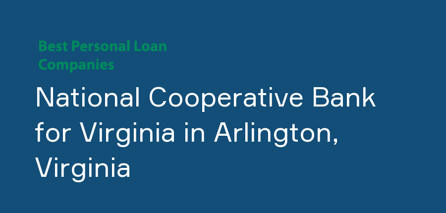 National Cooperative Bank for Virginia in Virginia, Arlington