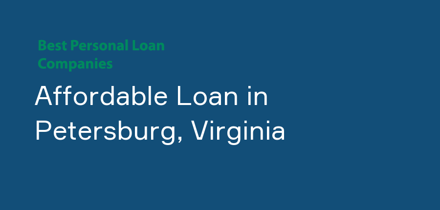 Affordable Loan in Virginia, Petersburg
