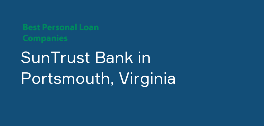 SunTrust Bank in Virginia, Portsmouth