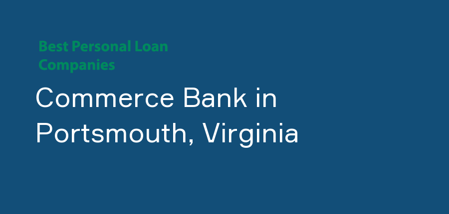 Commerce Bank in Virginia, Portsmouth