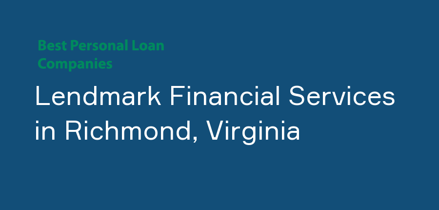 Lendmark Financial Services in Virginia, Richmond