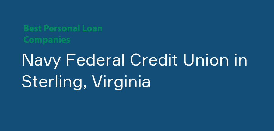 Navy Federal Credit Union in Virginia, Sterling