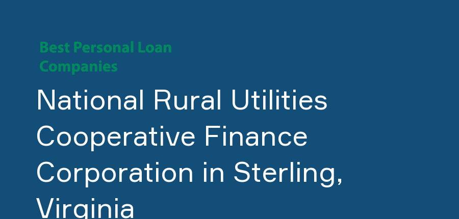 National Rural Utilities Cooperative Finance Corporation in Virginia, Sterling