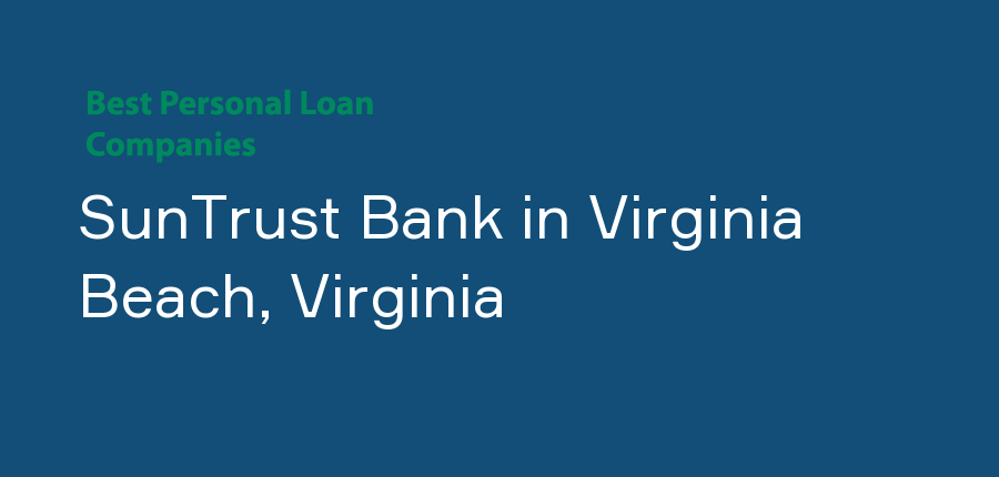 SunTrust Bank in Virginia, Virginia Beach