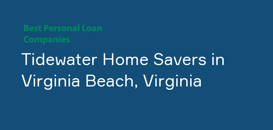 Tidewater Home Savers in Virginia, Virginia Beach