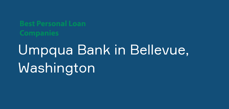 Umpqua Bank in Washington, Bellevue