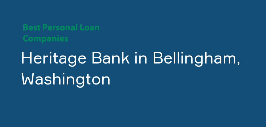 Heritage Bank in Washington, Bellingham