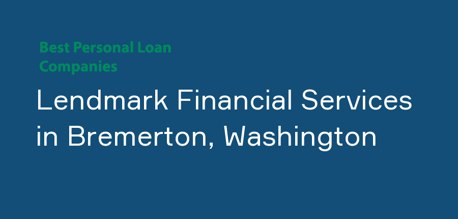 Lendmark Financial Services in Washington, Bremerton