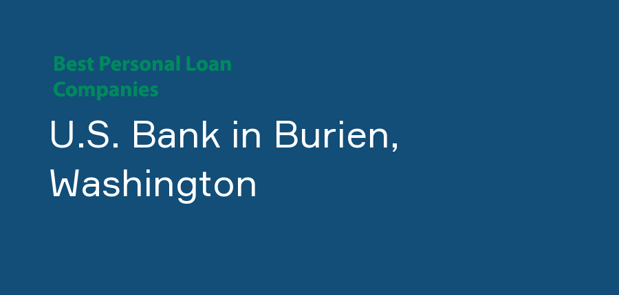 U.S. Bank in Washington, Burien
