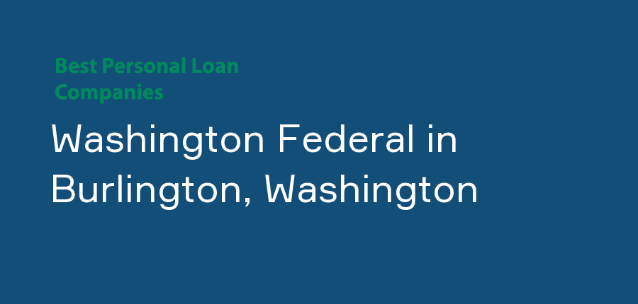 Washington Federal in Washington, Burlington