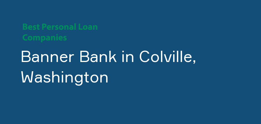Banner Bank in Washington, Colville