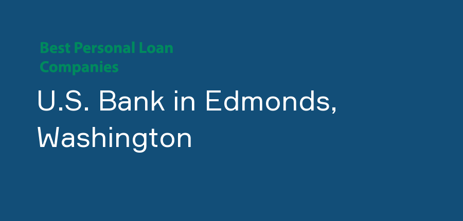 U.S. Bank in Washington, Edmonds
