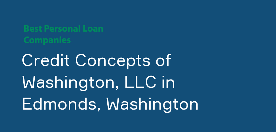 Credit Concepts of Washington, LLC in Washington, Edmonds