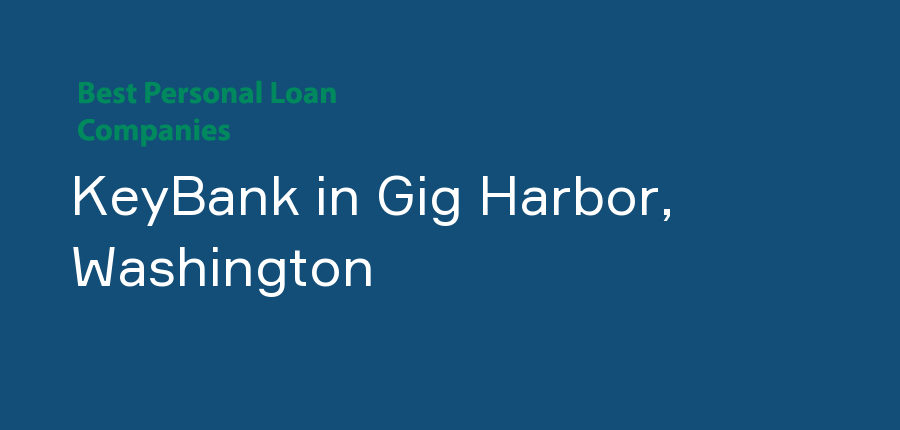 KeyBank in Washington, Gig Harbor