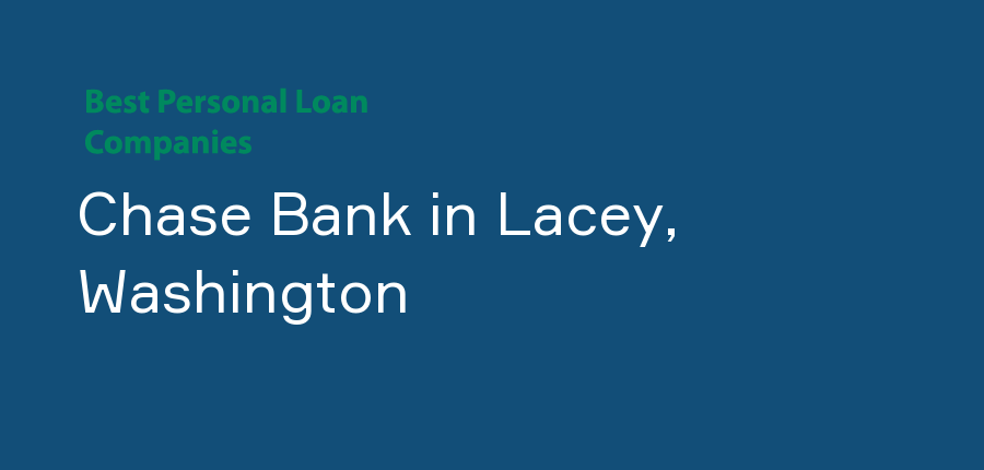 Chase Bank in Washington, Lacey