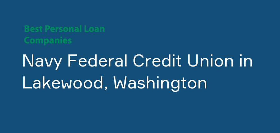 Navy Federal Credit Union in Washington, Lakewood