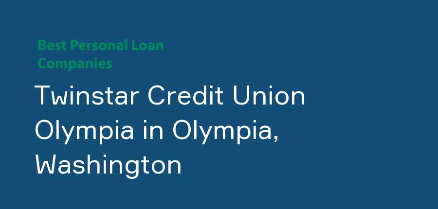 Twinstar Credit Union Olympia in Washington, Olympia