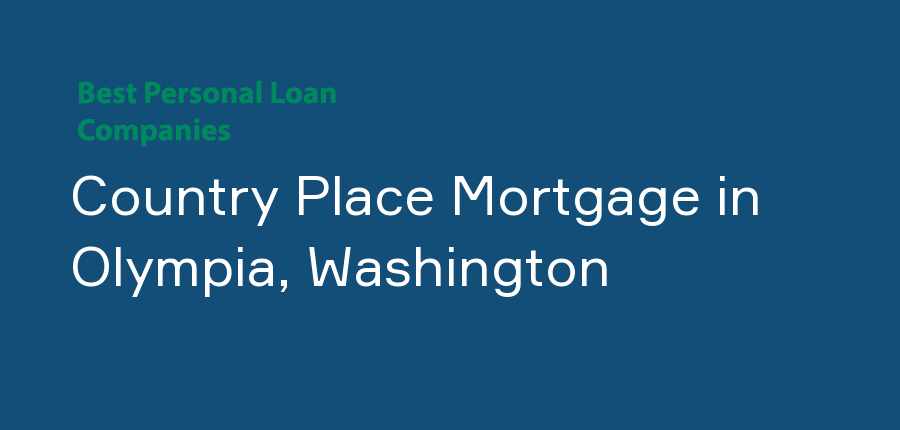 Country Place Mortgage in Washington, Olympia