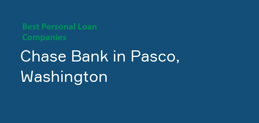 Chase Bank in Washington, Pasco