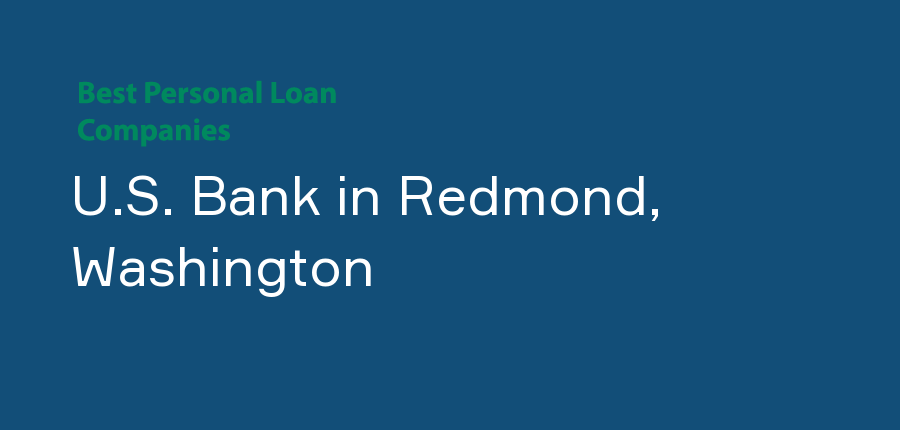 U.S. Bank in Washington, Redmond