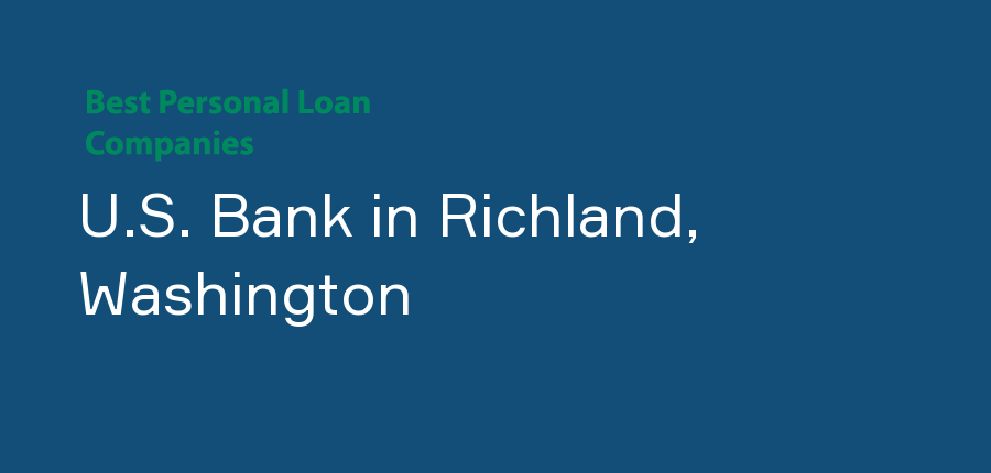 U.S. Bank in Washington, Richland
