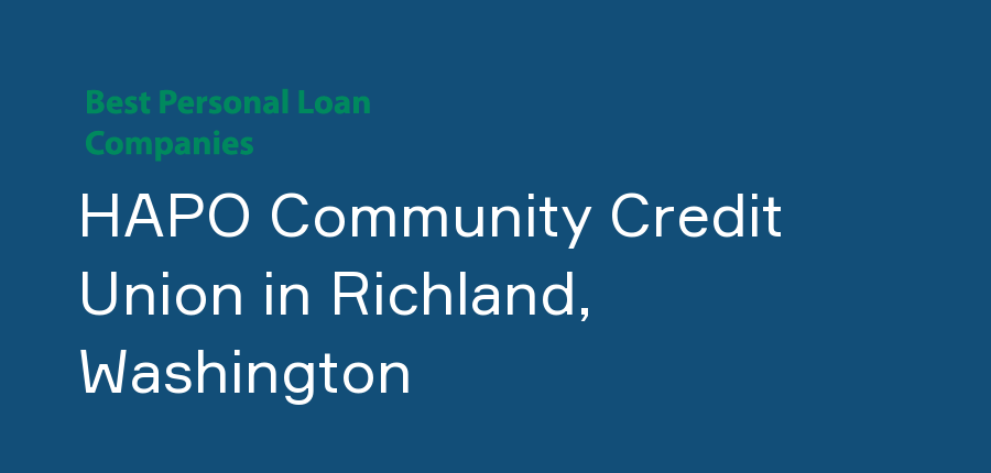 HAPO Community Credit Union in Washington, Richland