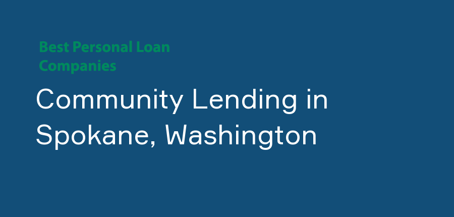 Community Lending in Washington, Spokane