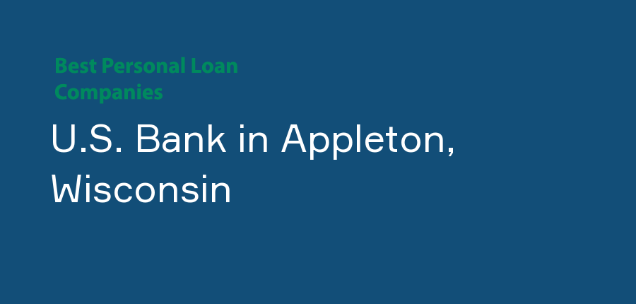 U.S. Bank in Wisconsin, Appleton