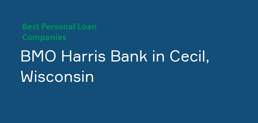 BMO Harris Bank in Wisconsin, Cecil
