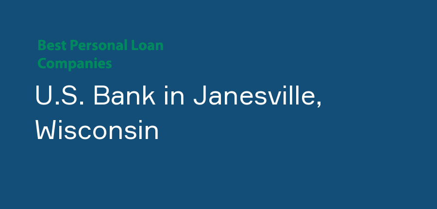 U.S. Bank in Wisconsin, Janesville