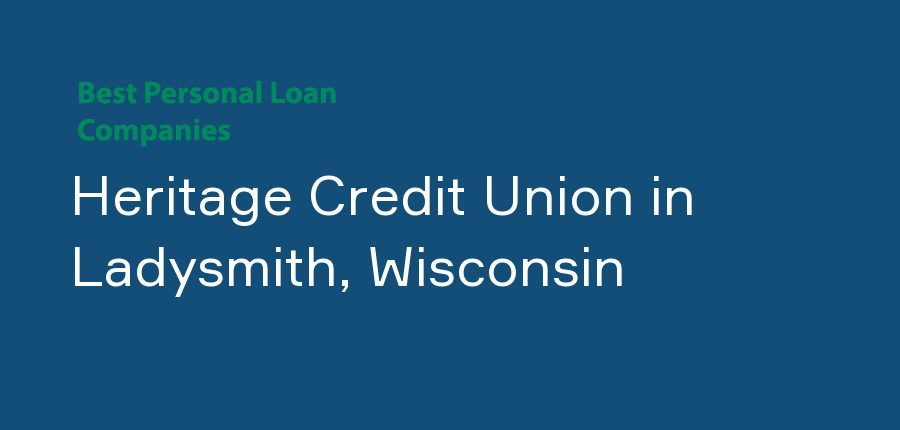 Heritage Credit Union in Wisconsin, Ladysmith