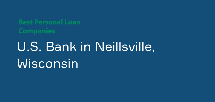 U.S. Bank in Wisconsin, Neillsville