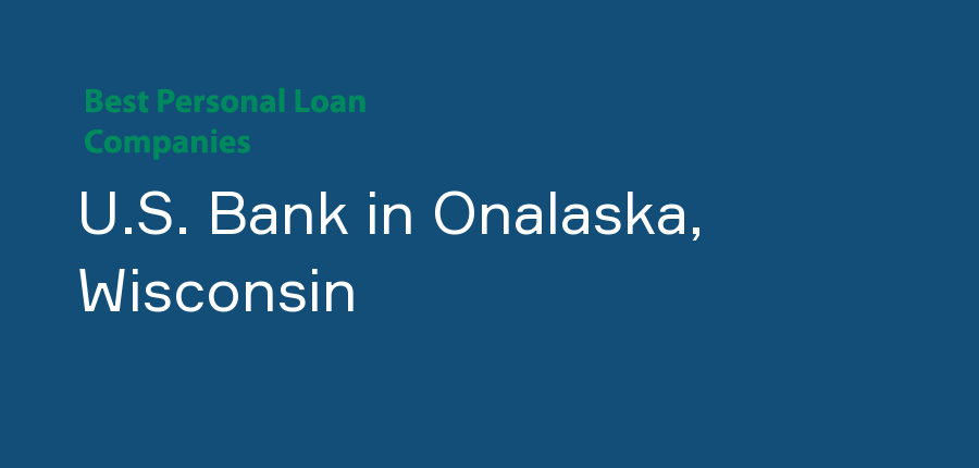 U.S. Bank in Wisconsin, Onalaska