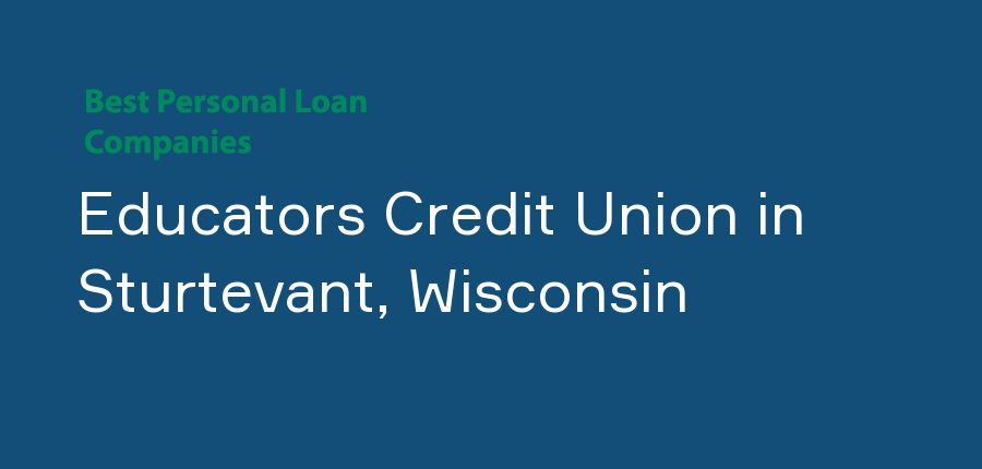 Educators Credit Union in Wisconsin, Sturtevant