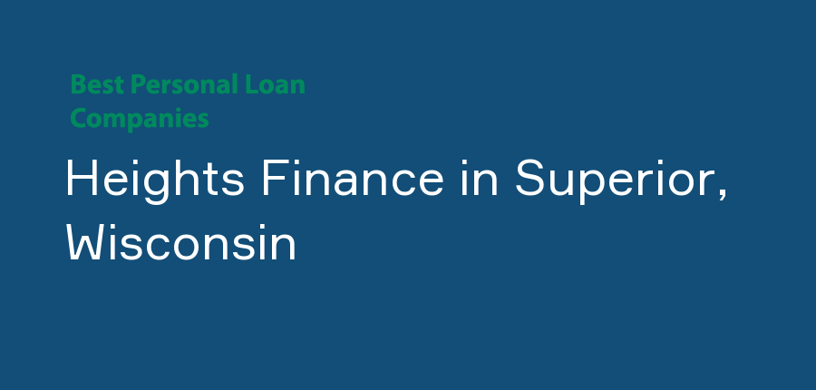 Heights Finance in Wisconsin, Superior