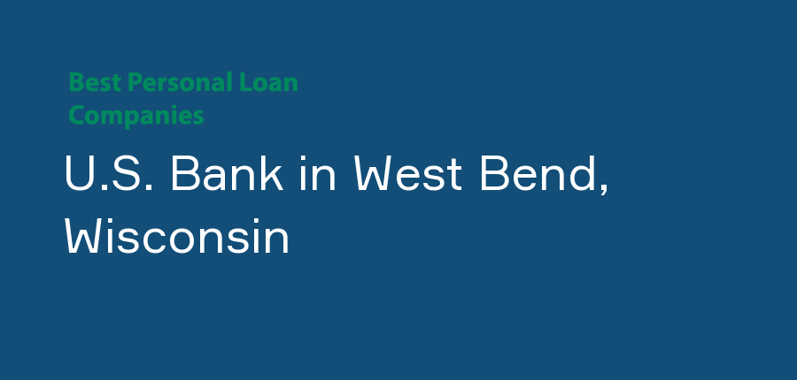 U.S. Bank in Wisconsin, West Bend