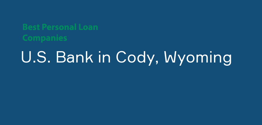 U.S. Bank in Wyoming, Cody
