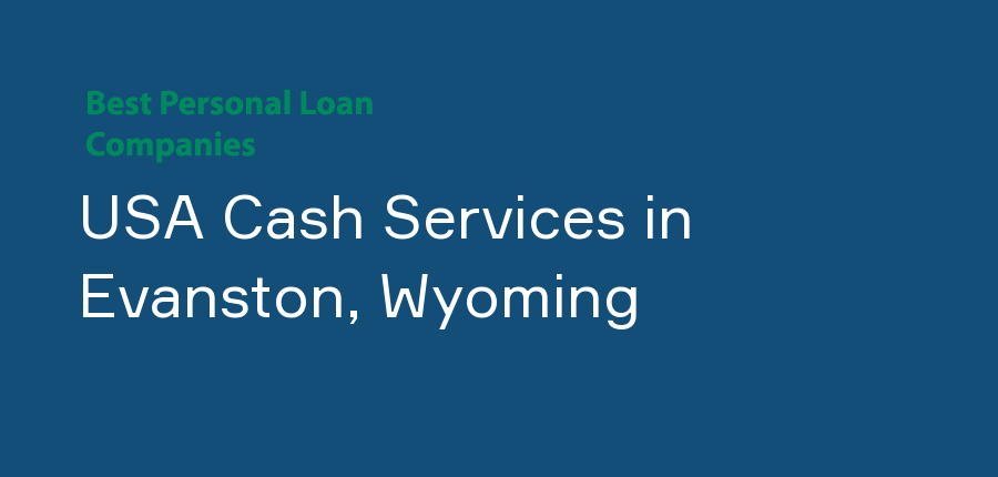 USA Cash Services in Wyoming, Evanston